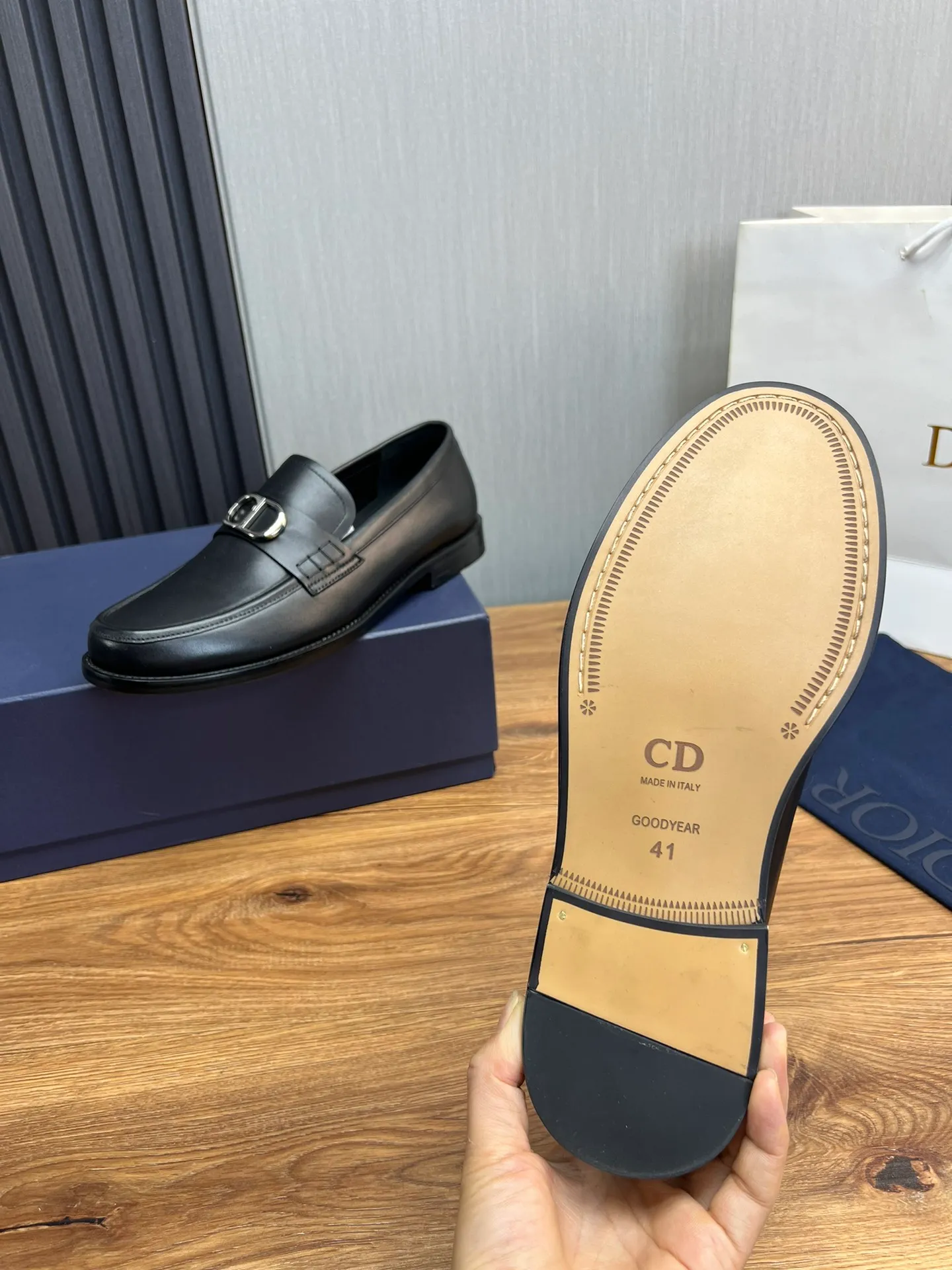 Men's men's shoes💰560💰 Dior men's business casual leather shoes👞all use imported original brand leather, just to create a more comfortable wearing experience, upper: original cowhide➕imported sheepskin lining, original non-slip and wear-resistant rubber outsole✔️36-45 (38.45 non-returnable)